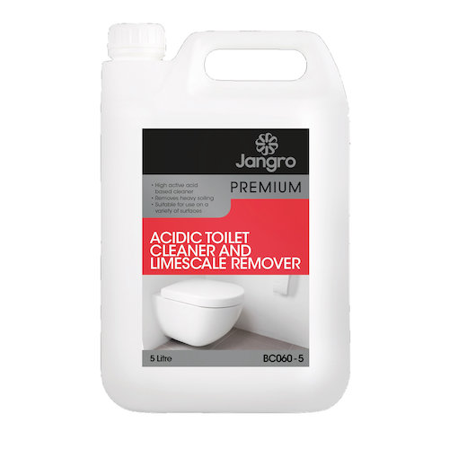 Jangro Premium Acidic Toilet Cleaner & Limescale Remover (BC060-5)
